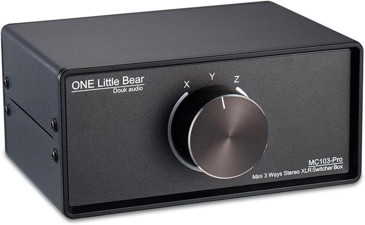 Produktbild Nobsound 3-Wege XLR Audio Umschalter (MC103 Pro)