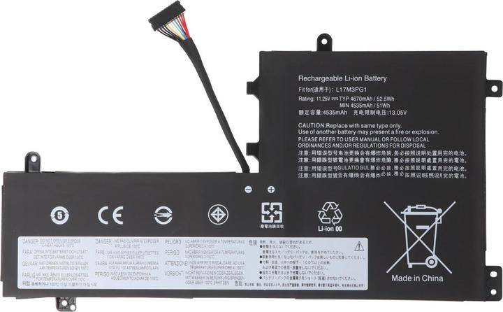Produktbild AccuCell Akku Lenovo Legion Y530 (4645 mAh)