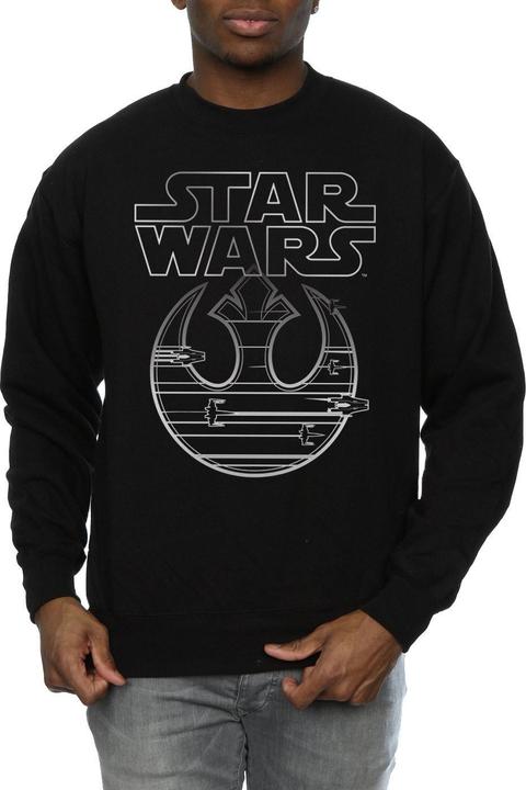Image du produit Star Wars - Sweat THE LAST JEDI RESISTANCE LOGO METALLIC - Homme (3XL)
