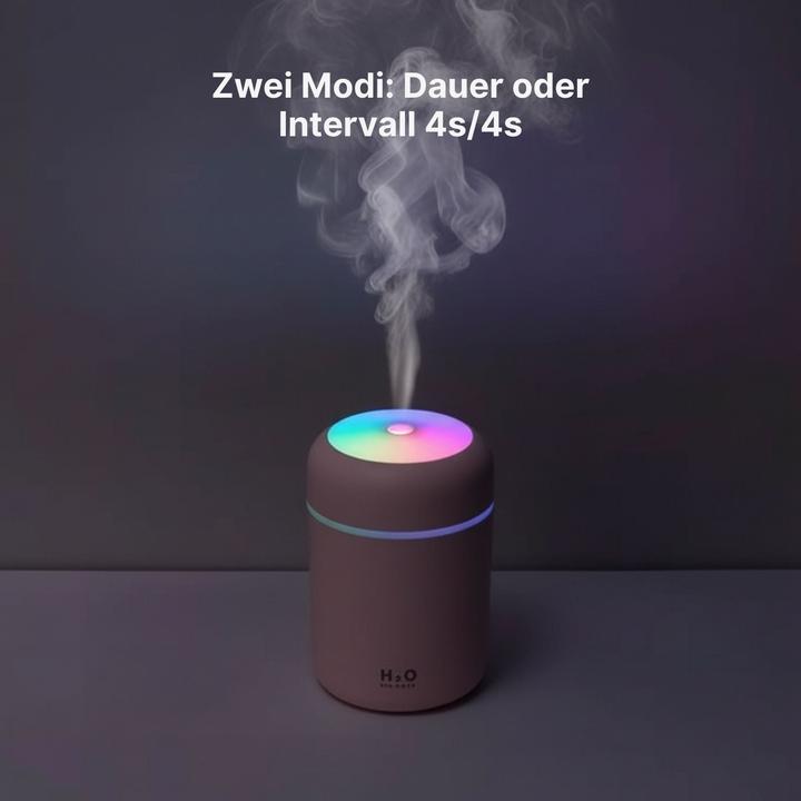 Produktbild Hermex Tragbarer Luftbefeuchter Mini-Luftbefeuchter Ultraschall Diffusor