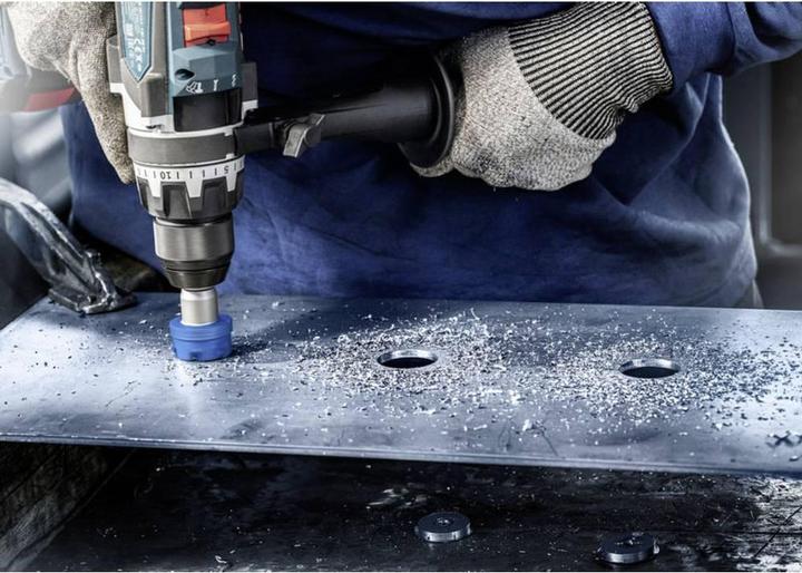 Productafbeelding Bosch Professional Zubehör Blau Zubehör 2608901442 Präzision für Bleche Hartmetall 65 mm (65 mm)