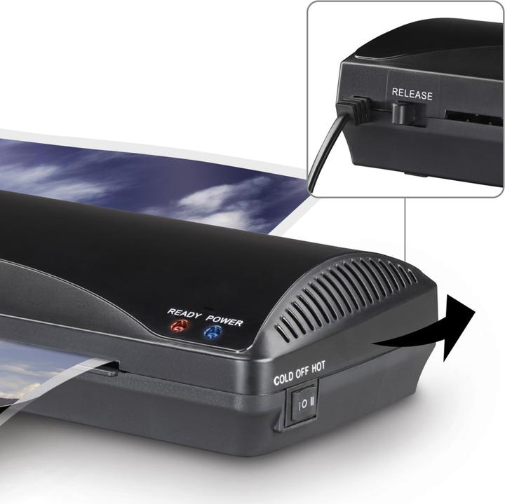 Immagine prodotto Hama Laminatrice Casa & Ufficio DIN A4/250 (80 - 125 µm, A4, A5, A6)