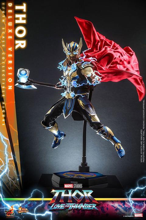 Actual product image Hot Toys Thor: Love and Thunder Masterpiece figurine 1/6 Thor (Deluxe Version) 32 cm