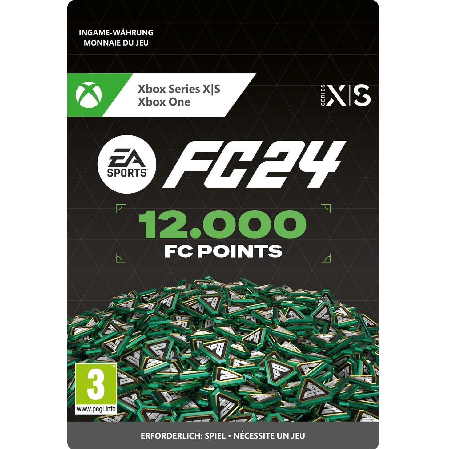 Microsoft Xbox EA SPORTS FC 24 12000 FC POINTS Download Code, Ingame Währung
