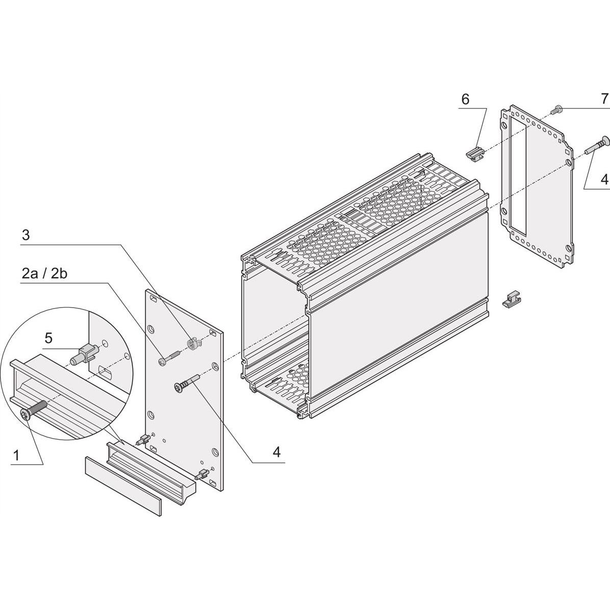 Schroff Cassette, Accessori Per Armadio Rack