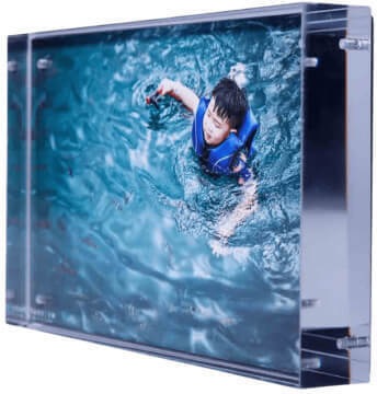 Actual product image Kodak Crystal Photo Frame Kit 5 Sheets (180 g/m², 5 x)