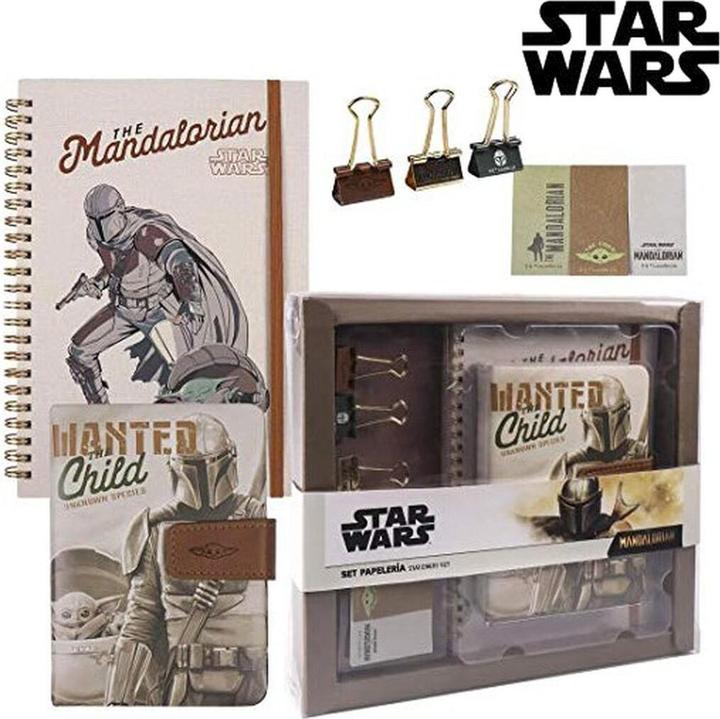 Produktbild The Mandalorian Schreibset Das Kind, braun