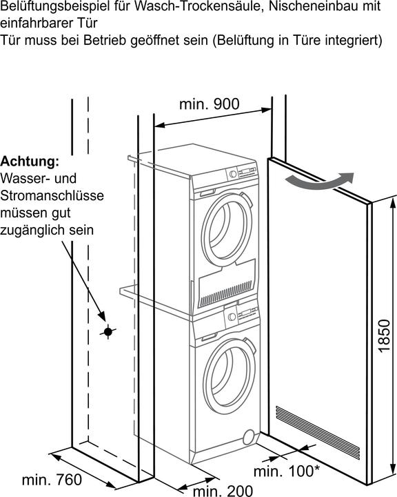 Produktbild Electrolux TWL3E500 (8 kg, Wechselbar)
