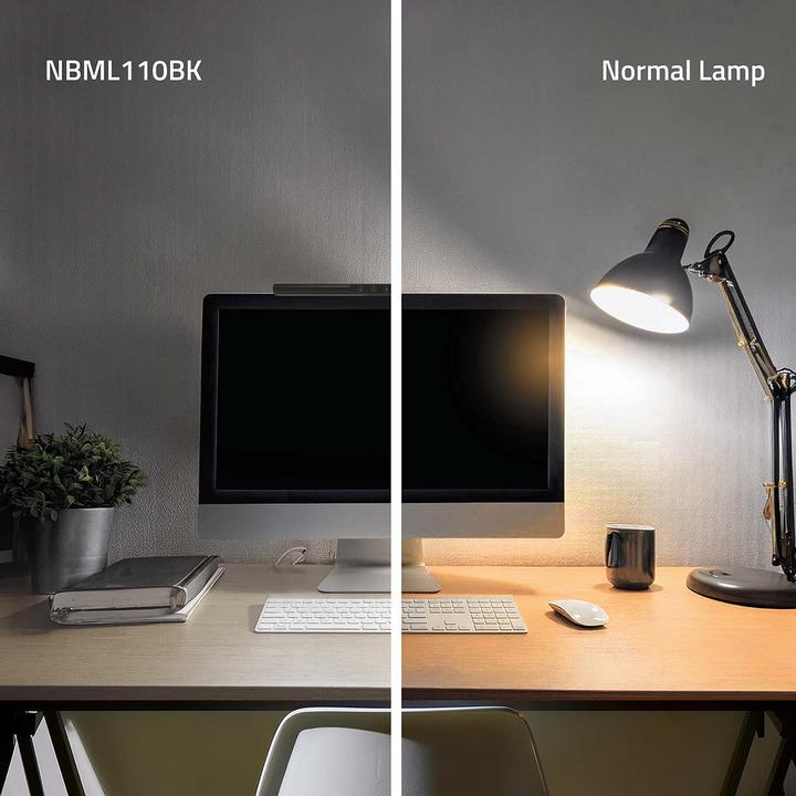 Actual product image Nedis Monitor light strip | 40 cm | Dimmable | LED | Touch control | ABS / aluminium