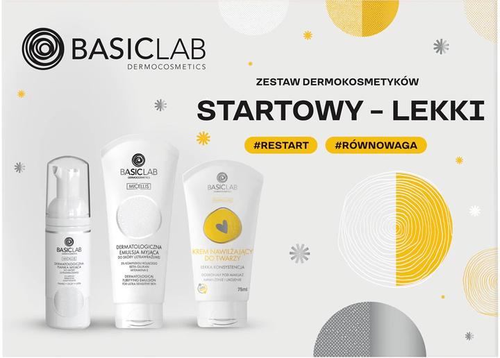 Actual product image BasicLab Light Basic Gift Set for Sensitive Skin (Facial care set)