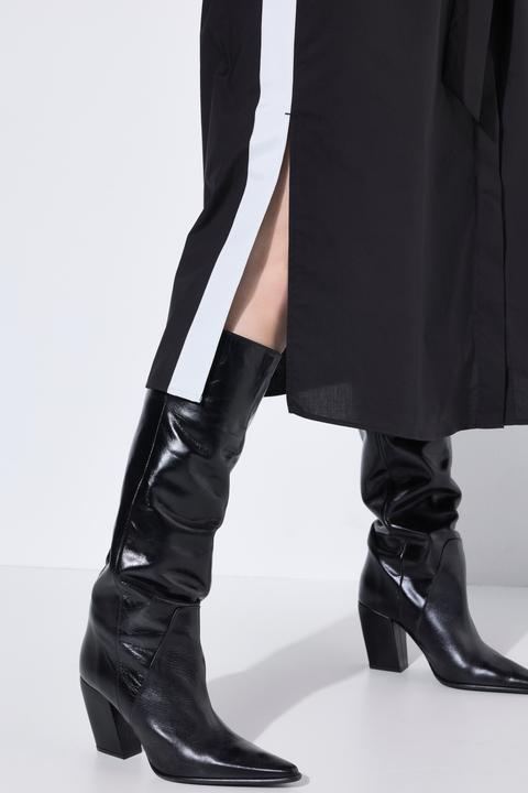 Produktbild Ulla Popken Hemdblusenkleid, Galonstreifen, Hemdkragen, 3/4-Arm (50, 52)