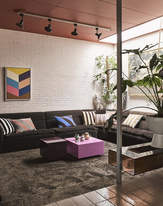 Image du produit HK Living Table latérale des blocs (60 x 60 x 32 cm)