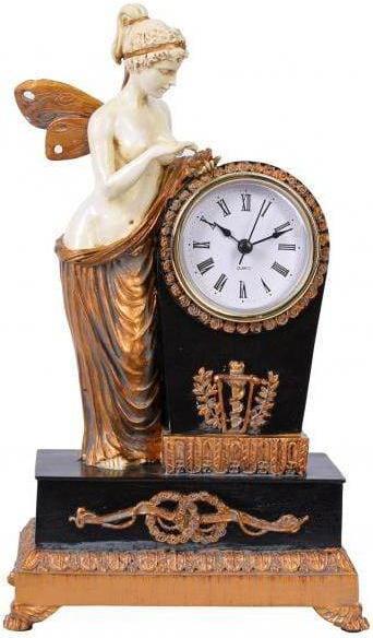 Actual product image Palazzo Mantel Clock Empire Elf Fairy