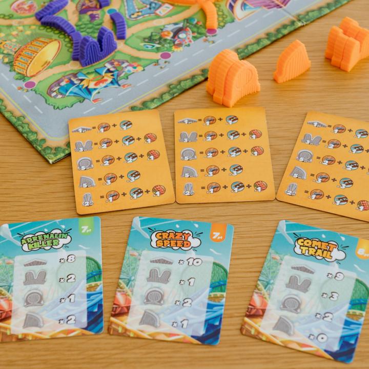 Actual product image Jumbo Speedwagon, d/f/i from 8 years, 2-4 players, exciting roller coaster game (German)