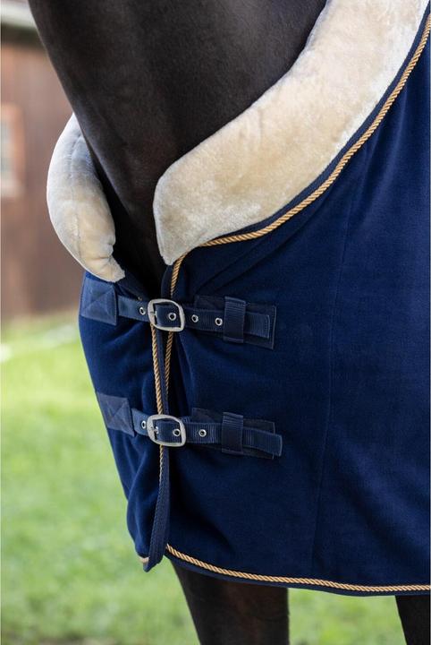 Productafbeelding Kerbl Fleecedeken RugBe Royal dark navy, 145cm (195 cm)
