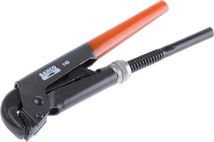 Actual product image Bahco 3/4" pipe wrench, Swedish model, 90° 8.3" (210 mm)