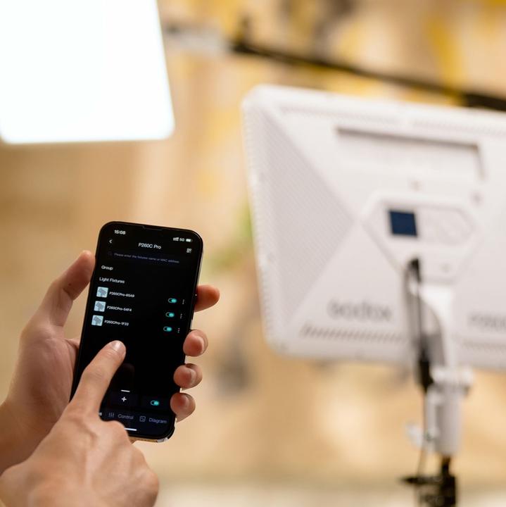 Actual product image Godox P260C Pro (Surface luminaire, Video light)