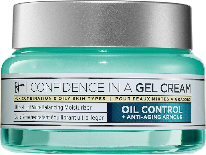 Immagine prodotto It Cosmetics Confidence in a Gel Cream Oil Control Idratante viso senza olio con niacinam (60 ml, Gel viso)
