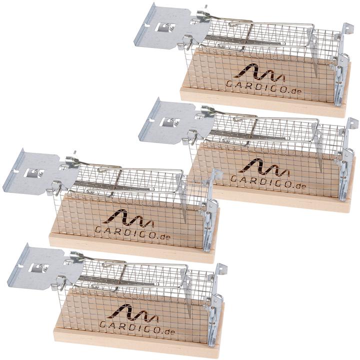 Produktbild Gardigo Mausefalle, 4er-Set