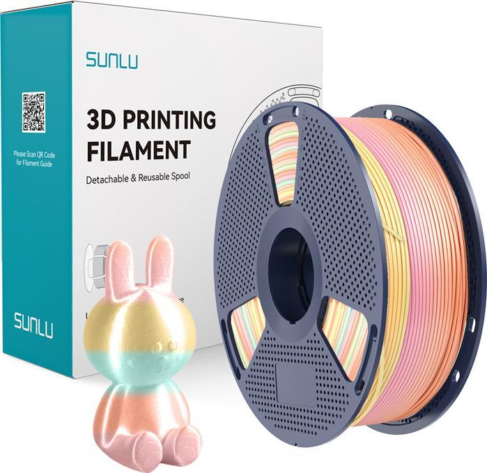 Sunlu PLA+ Seidenfilament (Regenbogen) 05