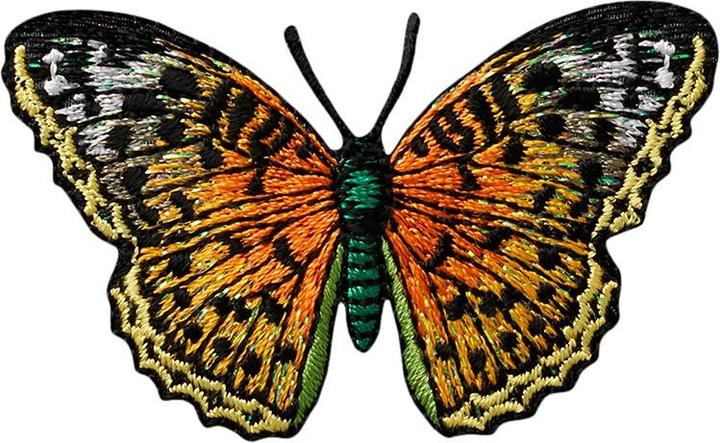 Image du produit Mono Quick Schmetterling Orange Glitzer (6.40 x 4 cm)