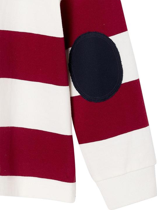 Actual product image Vertbaudet Jungen Poloshirt mit Webstreifen (116)
