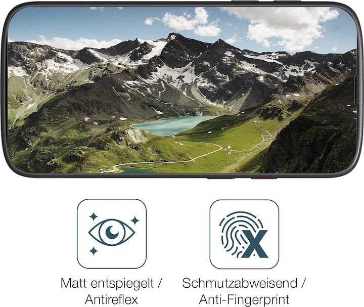 Actual product image Dipos Anti-Shock Screen Protector Matte (1 Piece, Unihertz Jelly 2)