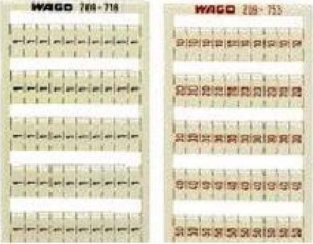 Actual product image Wago WSB designation system