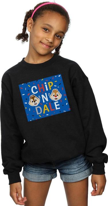 Produktbild Disney Chip N Dale Blue Frame Sweatshirt Mädchen (116)