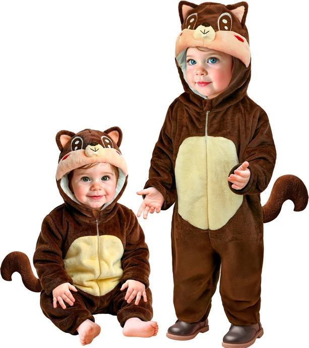 Produktbild Widmann Eichhörnchen Samt Plüschkostüm (80)