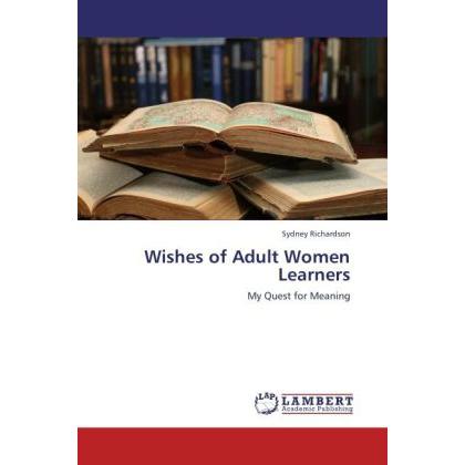 Wishes of Adult Women Learners, Fachbücher