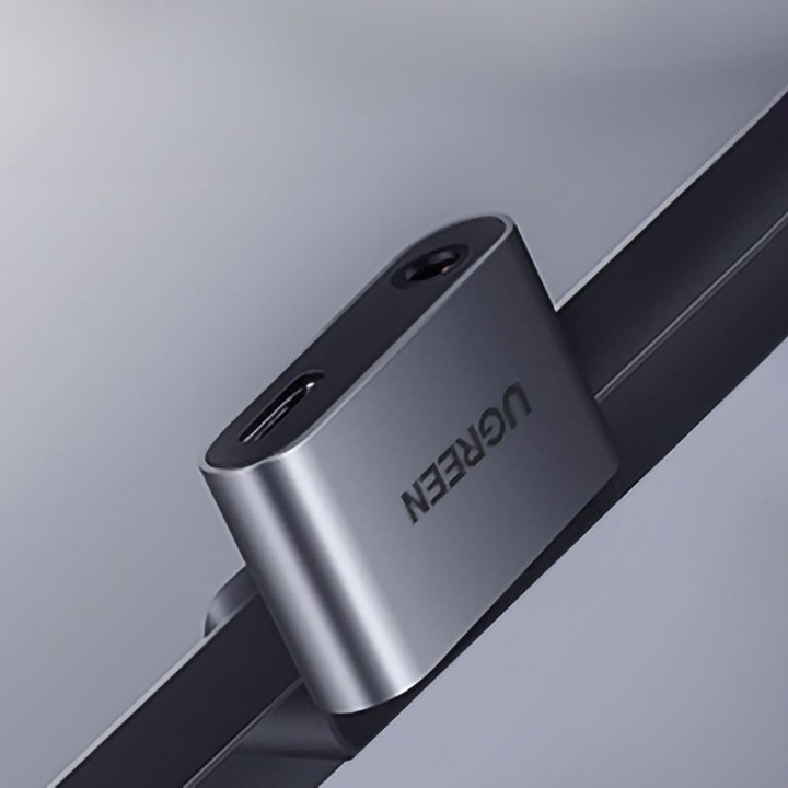 Immagine prodotto Ugreen Adattatore da USB-C a 3.5mm Audio + Jack USB-C (USB tipo C, Presa da 3,5 mm, USB tipo C)