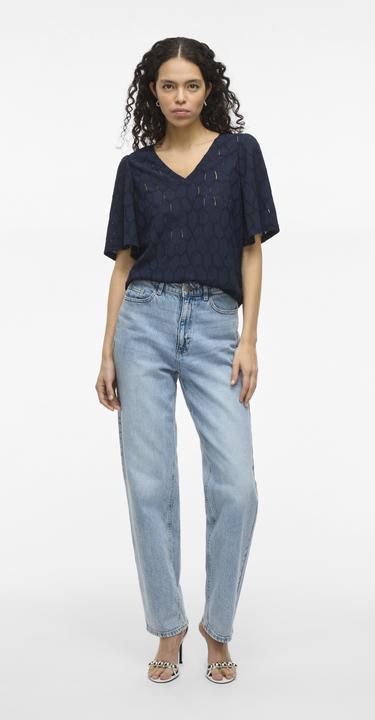 Produktbild Vila V-Ausschnitt Oberteil mit kurzen Ärmeln (S)