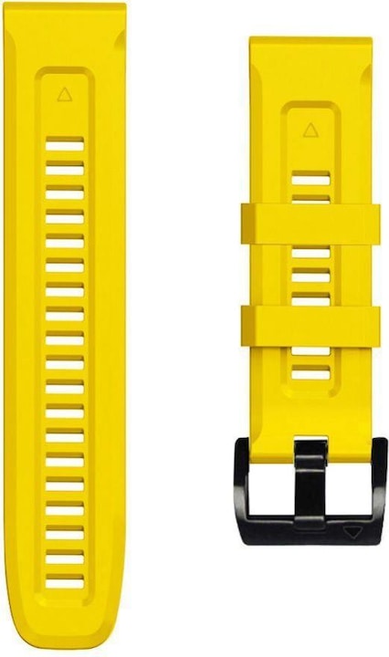 Immagine prodotto Garmin Cinturino per orologio intelligente Fenix 5/6/6Pro/7, colore giallo (22 mm, Materiale sintetico, Vari)