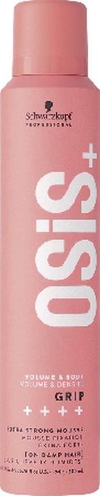 Schwarzkopf Professional OSIS+ Grip Mousse (Schaumfestiger, 200 ml)