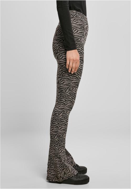 Produktbild Urban Classics Ladies High Waist Zebra Boot Cut Leggings - 14105 (4XL)