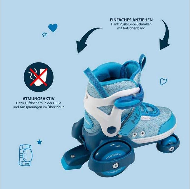 Image du produit Hudora HDO Patins à roulettes My First Quad 30-23 cy 22064 (30, 31, 32, 33)