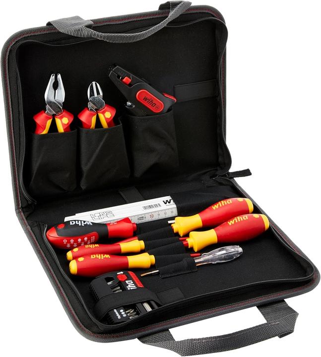 Actual product image Wiha 9300-035 Tool assortment electrician bag 31-pcs. tool set electrician