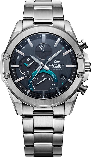 Actual product image Edifice EQB-1000D-1AER (Chronograph, Hybrid watch, Analogue wristwatch, 49.90 mm)