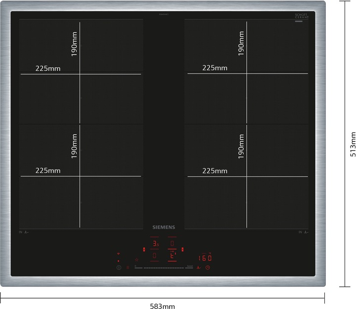 Siemens SIEM induction hob