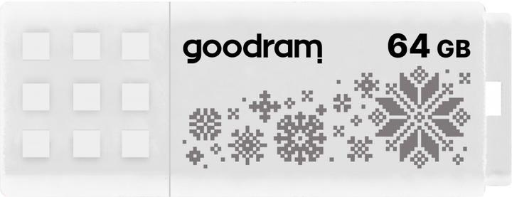 Actual product image Goodram Pendrive UME2 64GB USB 2.0 Winter (64 GB, USB-A)