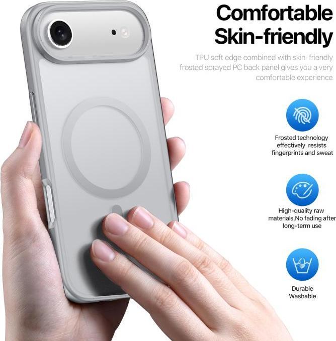 Actual product image Dux Ducis iPhone 17 Air Case with MagSafe - Gray (Apple iPhone Air)