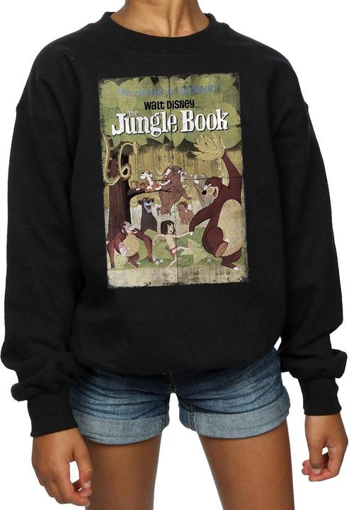 Produktbild Disney The Jungle Book Retro Poster Sweatshirt Mädchen (116)