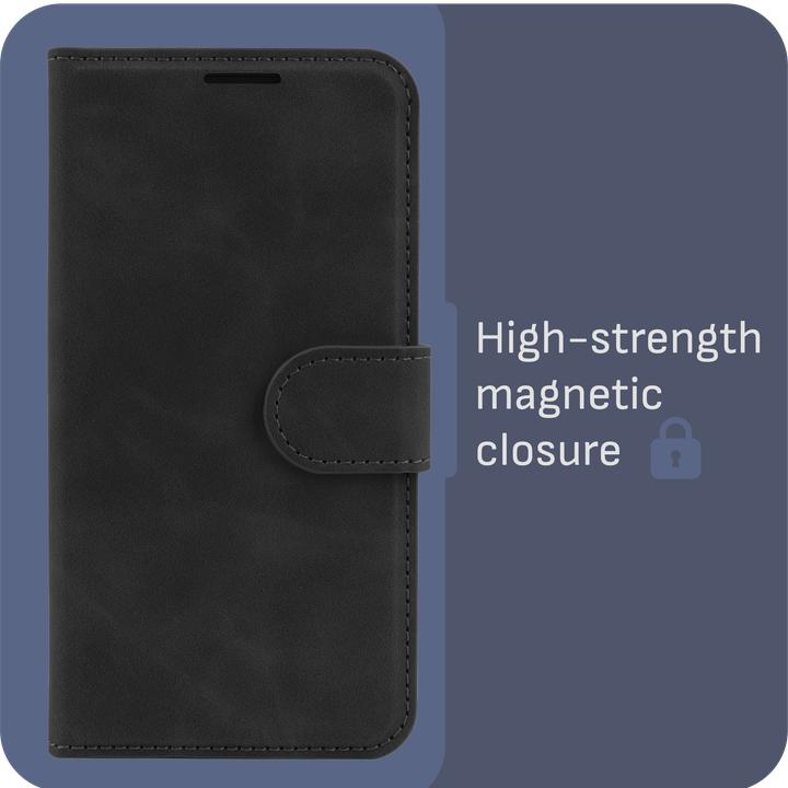 Produktbild Cazy Premium-Geldbörsen-Etui, Magnetisches Geldbörsen-Etui, Kartenfächer, Ständer (Apple iPhone 16 Pro Max)