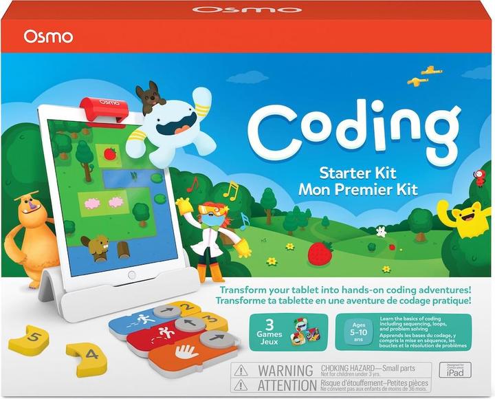 Immagine prodotto Play Osmo Starter Kit di codifica per iPad inclusa la base Osmo (Francese, Inglese)