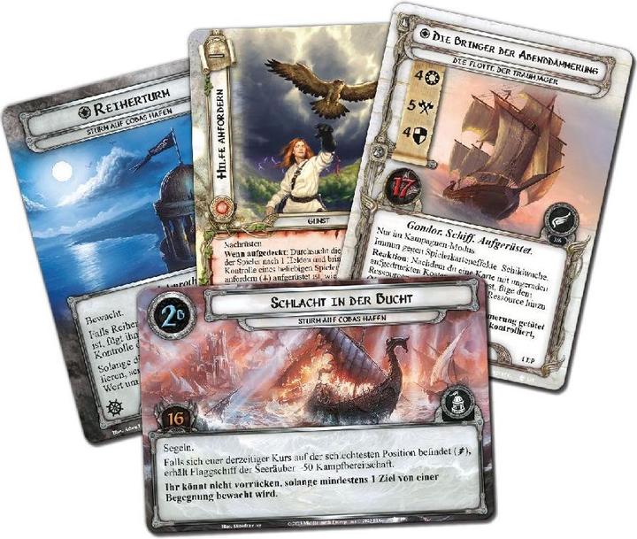 Actual product image FFG FFGD2844 - TheLord of the Rings: The Dreamhunter Card Game (Campaign Expl.), Card Game (German)