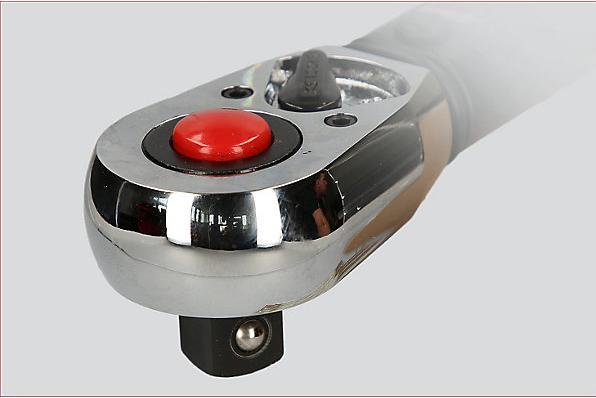Actual product image KS Tools ERGOTORQUE®precision ratchet torque wrench, 1/4", 5 - 25 Nm. (1/4", 5 Nm, 25 Nm)