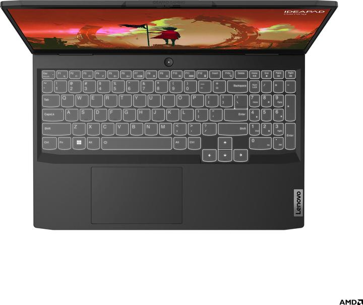 Produktbild Lenovo IdeaPad Gaming 3 15ARH7 (15.60", 512 GB, 16 GB, DE, AMD Ryzen 5 6600H)