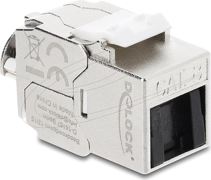 Actual product image Delock Keystone Modul RJ45 Buchse zu LSA Cat.8.1 geschirmt mit (Keystone module)