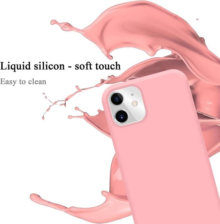 Actual product image Cadorabo TPU Liquid Silicone Case Cover (Apple iPhone 11)